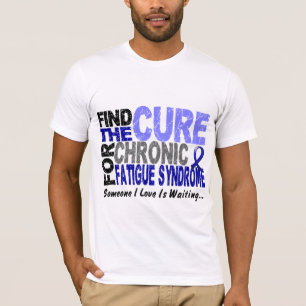 Find The Cure CFS Chronic Fatigue Syndrome T-Shirt