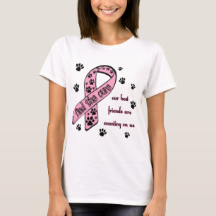 Find the Cure ~ Pawprint T-Shirt