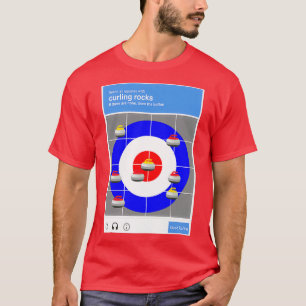 Find The Curling Rocks Shirt