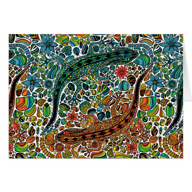 Find the geckos (Front Horizontal)