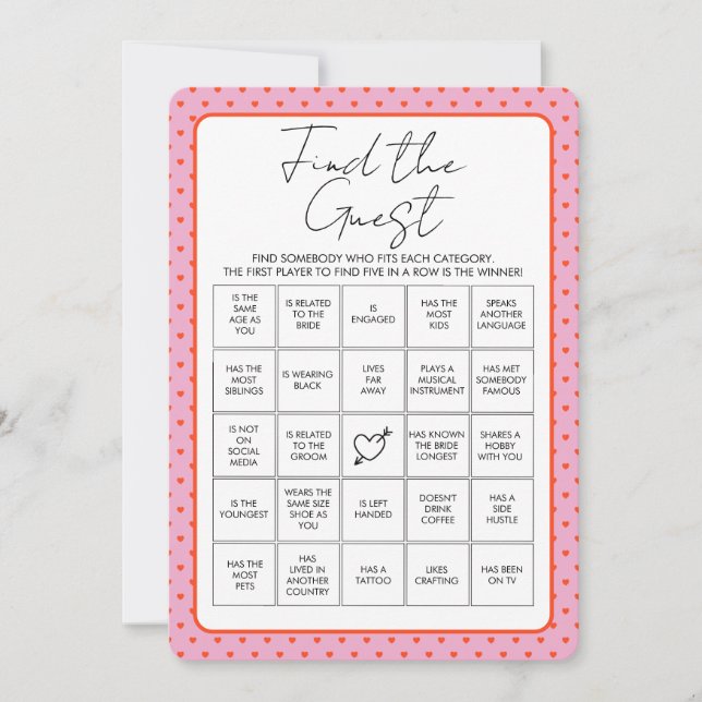 Find the Guest Game Holiday Card (Front)