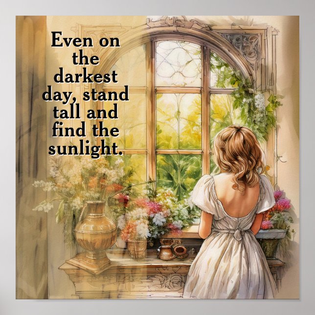 Find The Sunlight  Poster (Front)