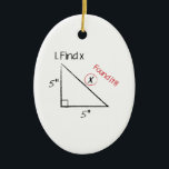 Find X Ceramic Ornament<br><div class="desc">Find X</div>