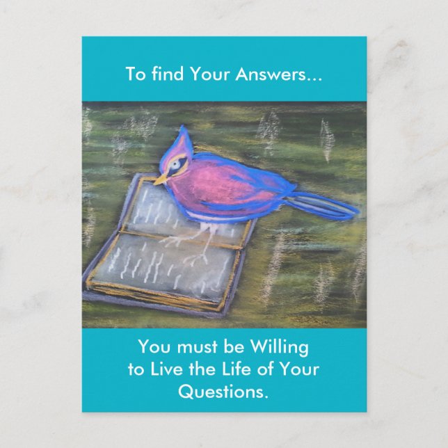 Find Your answers postcards (Front)