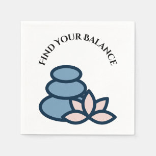 Find Your Balance Napkin