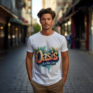 Find Your Calm Graffiti Oasis Tee T-Shirts
