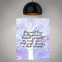 Find Your Eternity Quote White Tree