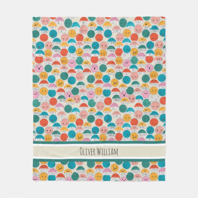 Find your Feelings Personalized Blanket (Front)