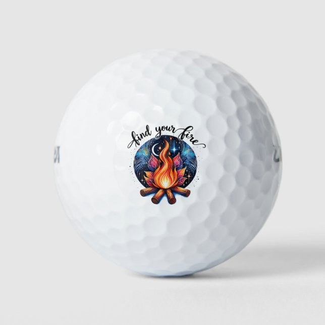 Find Your Fire Golf Balls (Front)