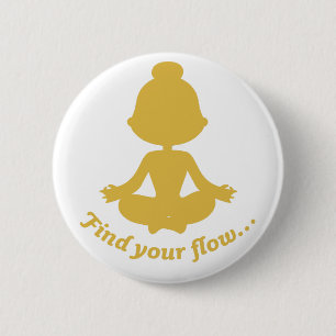 Find Your Flow Button (Yellow)