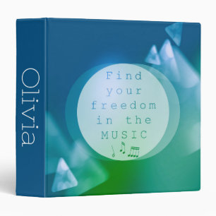Find your freedom in the music binder
