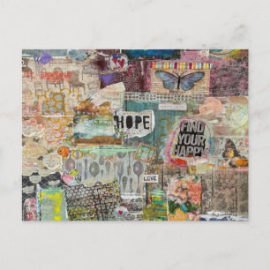 Find Your Happy Postcard 