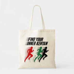 Find your inner Kenyan Marathon Tote Bag