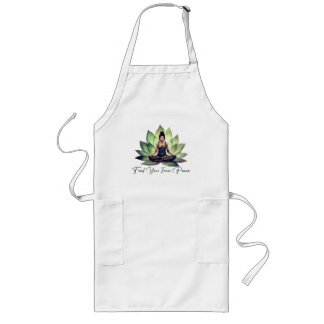 Find your inner peace long apron