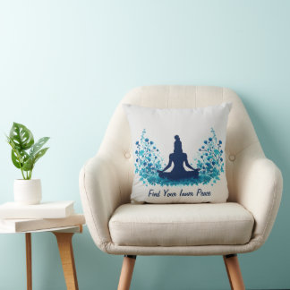 Find Your Inner Peace Meditation Pillow