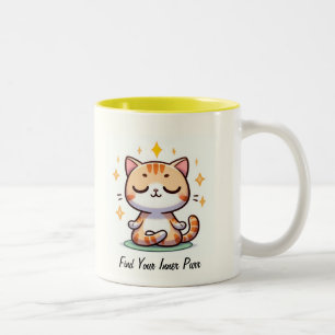 Find Your Inner Purr Two-Tone Coffee Mug