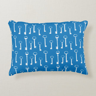 Find Your Keys Pattern Art Accent Pillow