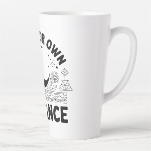Find Your Own Balance Latte Mug