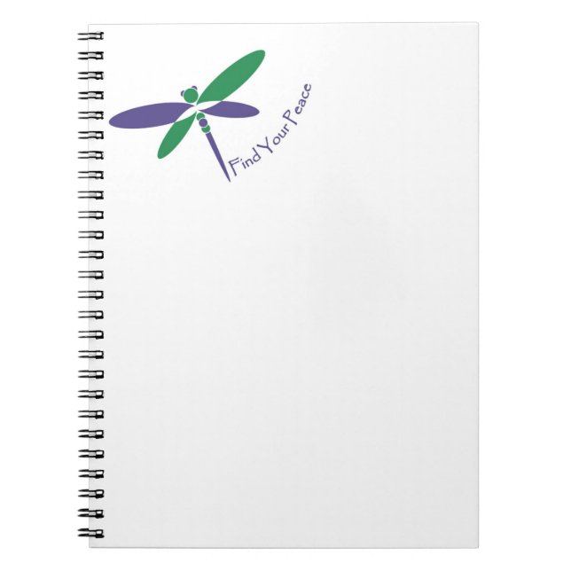 Find your peace Irenic Therapy Notebook (Front)