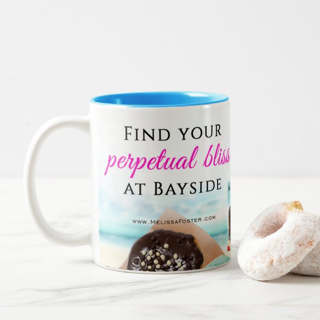 Find your perpetual bliss at Bayside Mug (With Donut)