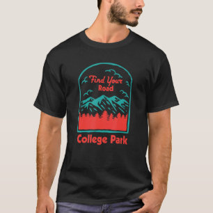 Find Your Road Camping Sayings Camper Quotes Colle T-Shirt
