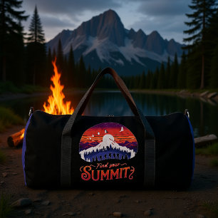 Find Your Summit? Night Hike Duffle Bag