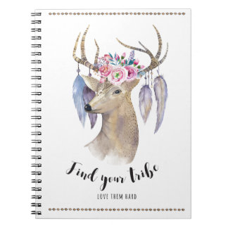 Find Your Tribe - Watercolor Notebook