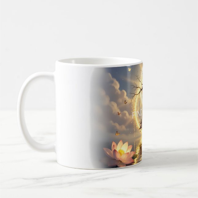 Find Your Way Golden Path Mug (Left)