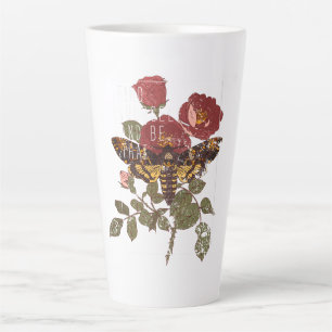 find yourself and be that self motivation  latte mug