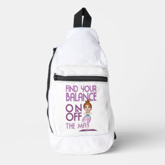 Find yout balance on & off the Mat - yoga Sling Bag