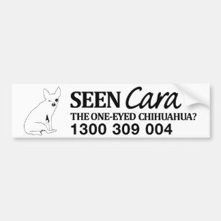 FindCara BumperSticker Bumper Sticker