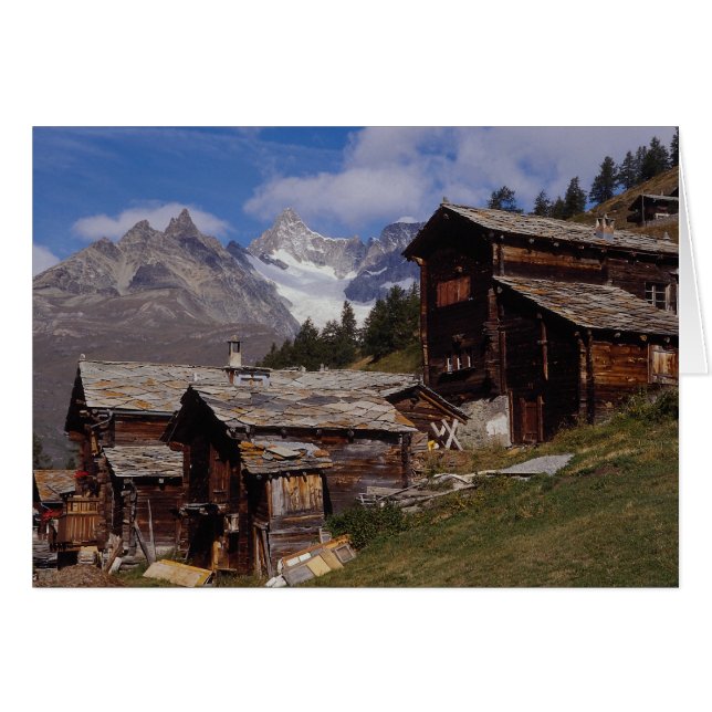 Findeln, Zermatt, Suisse (Devant horizontal)