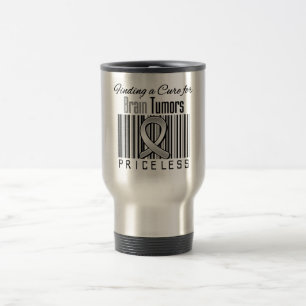 Finding a Cure For Brain Tumours PRICELESS Travel Mug