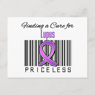 Finding a Cure For Lupus PRICELESS Postcard