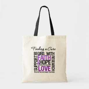 Finding a Cure For Pancreatic Cancer Tote Bag