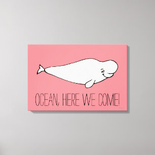 Finding Dory   Bailey Cartoon Canvas Print
