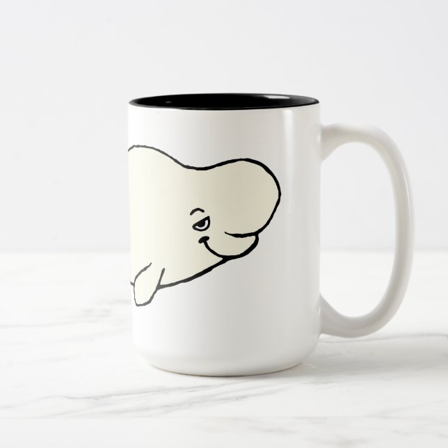 Finding Dory | Bailey Cartoon Two-Tone Coffee Mug (Right)