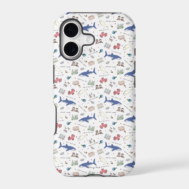 Finding Dory Cartoon White Pattern (Back)