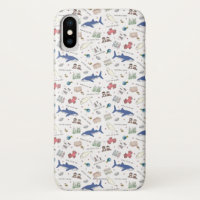 Finding Dory Cartoon White Pattern