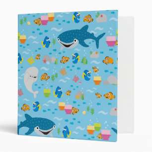 Finding Dory Colourful Pattern Binder