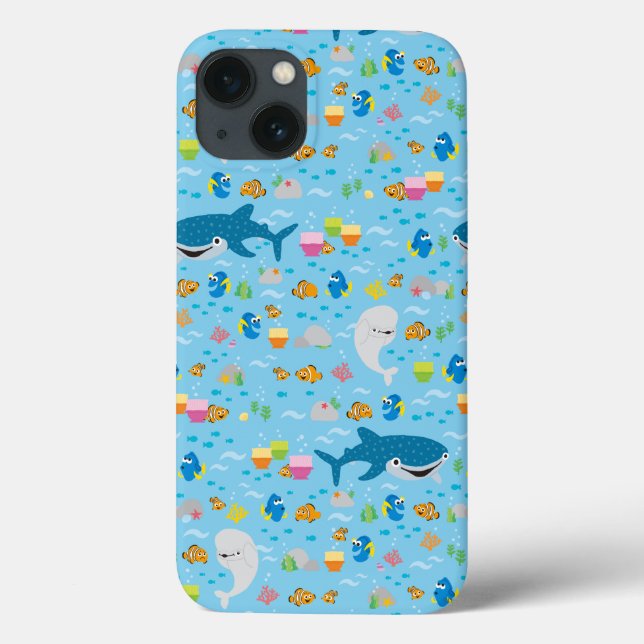 Finding Dory Colourful Pattern Case-Mate iPhone Case (Back)