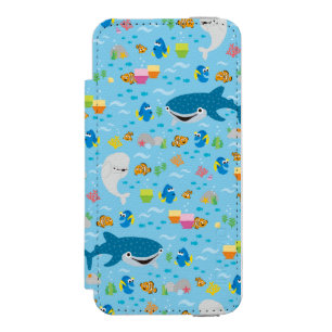 Finding Dory Colourful Pattern Incipio Watson™ iPhone 5 Wallet Case