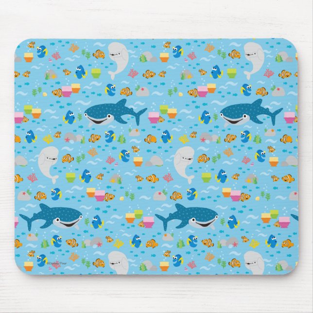 Finding Dory Colourful Pattern Mouse Pad (Front)