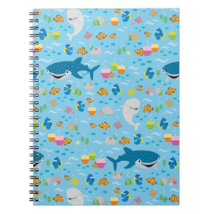 Finding Dory Colourful Pattern Notebook