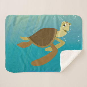 Finding Dory   Crush 2 Sherpa Blanket