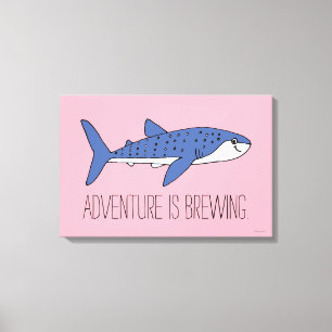 Finding Dory   Destiny Cartoon Canvas Print
