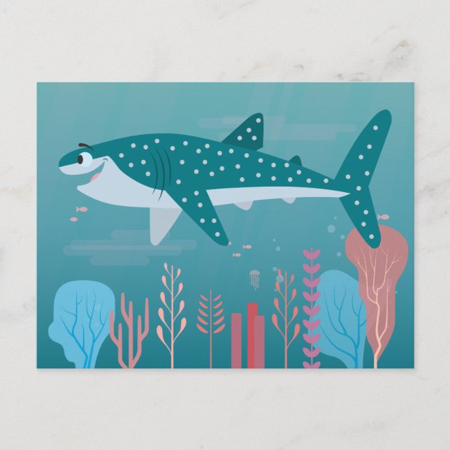 Finding Dory | Destiny the Whale Shark Postcard (Front)