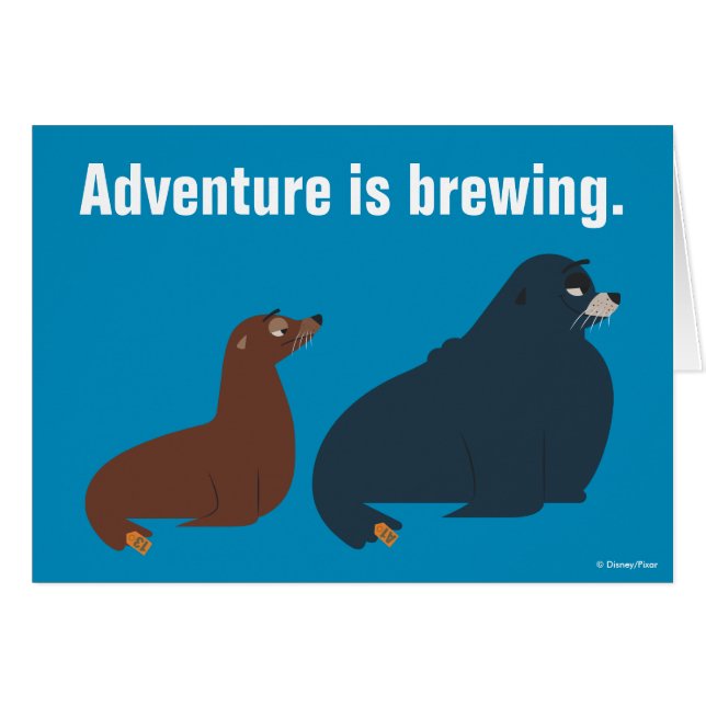 Finding Dory | Fluke & Rudder (Front Horizontal)