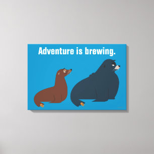 Finding Dory   Fluke & Rudder Canvas Print