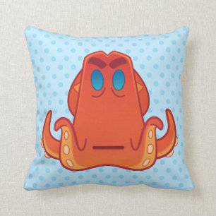 Finding Dory   Hank Emoji Throw Pillow